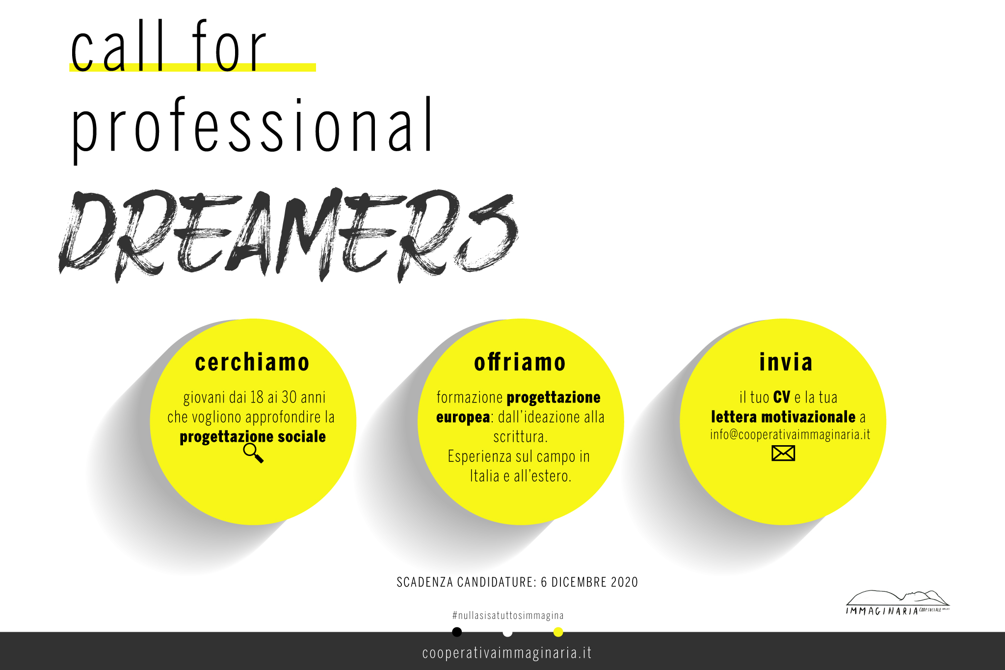 Call for Professional Dreamers