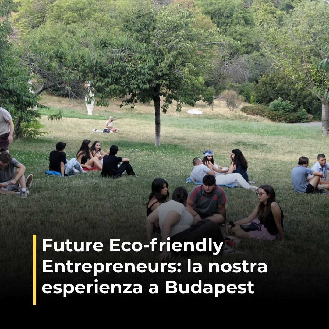 Future Eco-friendly Entrepreneurs: la nostra esperienza a Budapest Future Eco-friendly Entrepreneurs: la nostra esperienza a Budapest